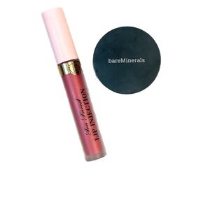 Too Faced Lip Injection Gloss - Rosy Pink l BareMinerals - Faux Tan